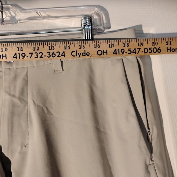 Lululemon ABC pants mens 38 38x30 beige straight leg active performance stretch - Picture 3 of 8